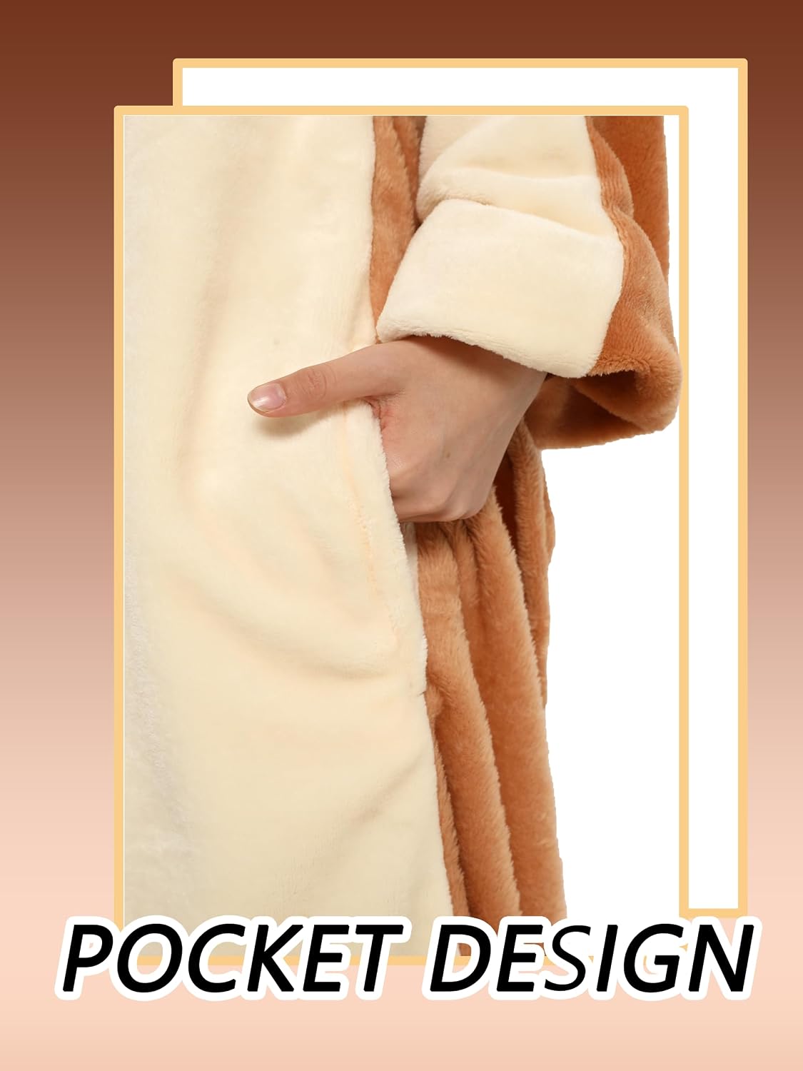 Detalle 2 de LONULAIN WXETSY Kids' Animal Onesie Pajamas, Hooded Flannel Fleece Costume