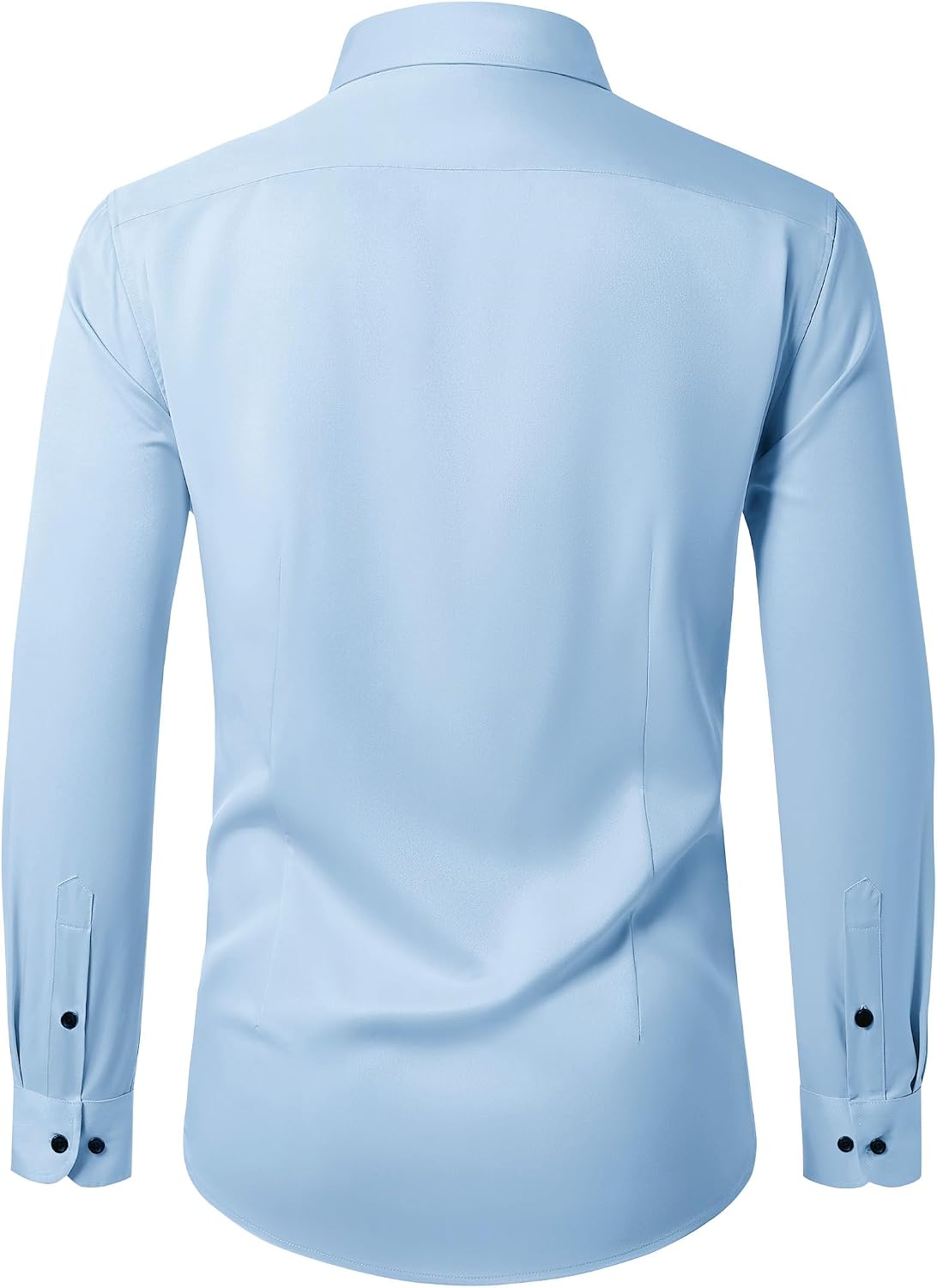 Detalle de Lusead Men's Dress Shirt 5% Elastane 👔