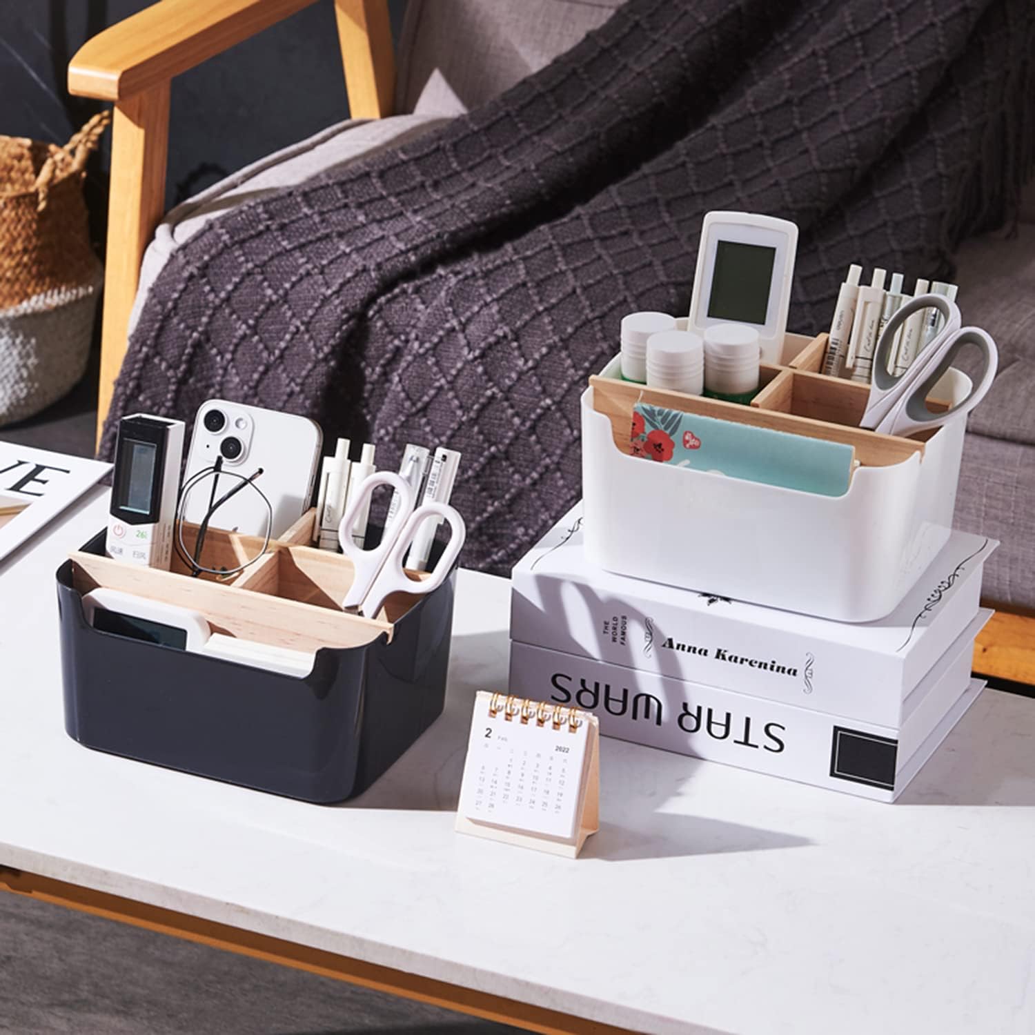 Detalle 2 de VICDUEKG Schreibtisch Organizer 18x14,8x10 cm đź—‚