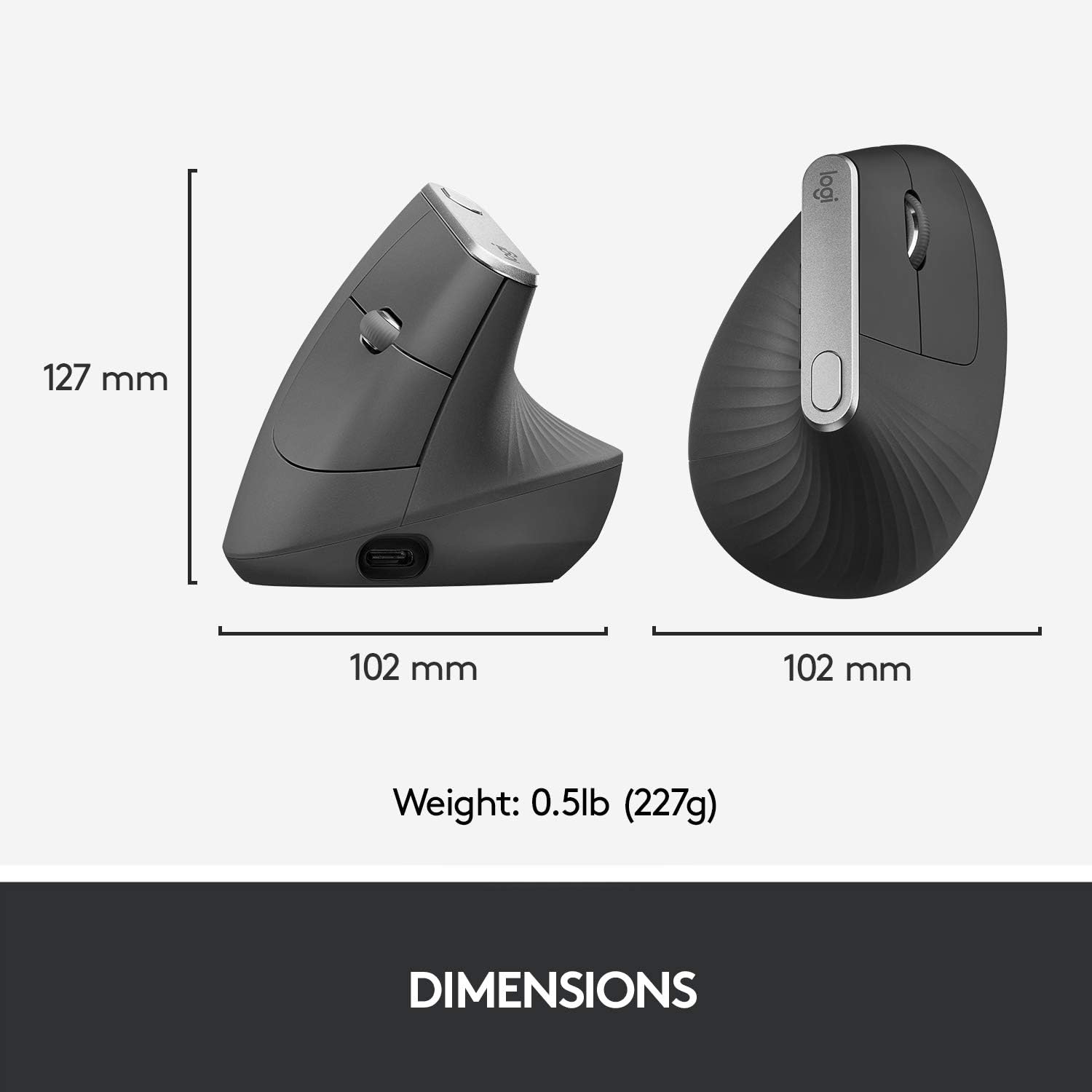 Thumbnail 6 de Logitech MX Vertical Ergonomic Mouse 4000 DPI