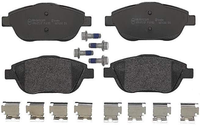 Detalle de Brembo P 61 103 bromsbelägg för skivbroms fram, 4 delar