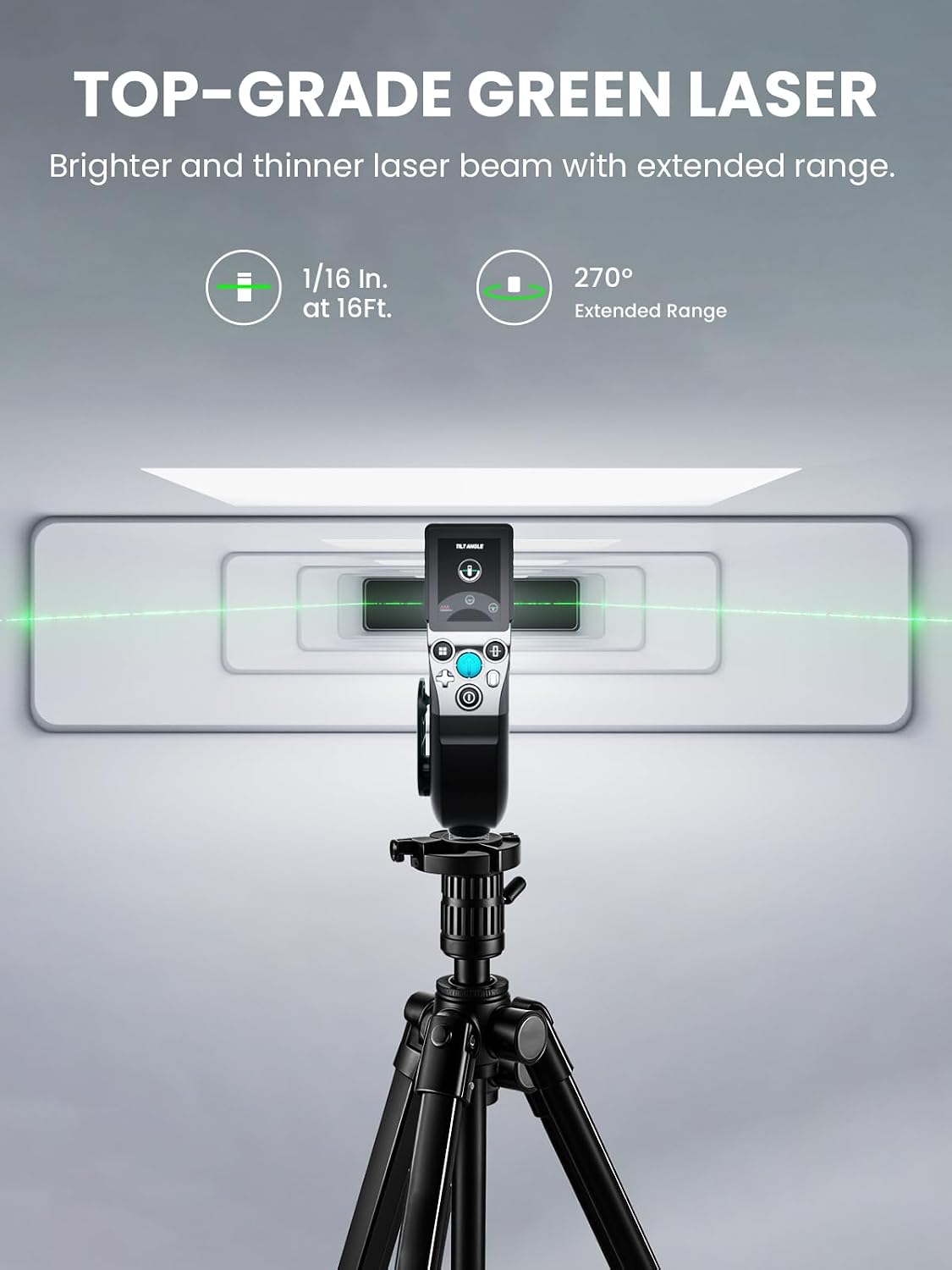 Detalle de MiLESEEY XTAPE1 Digital Tape Measure with Laser – Precision, Pro-Grade App Sync