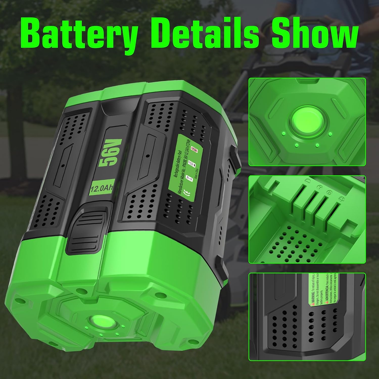 Detalle de Replacement Battery 12,000mAh