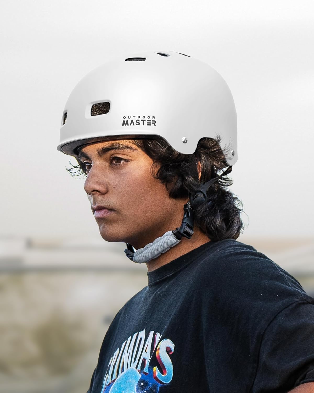Thumbnail 6 de OutdoorMaster Skateboard Cycling Helmet with Two Removable Liners