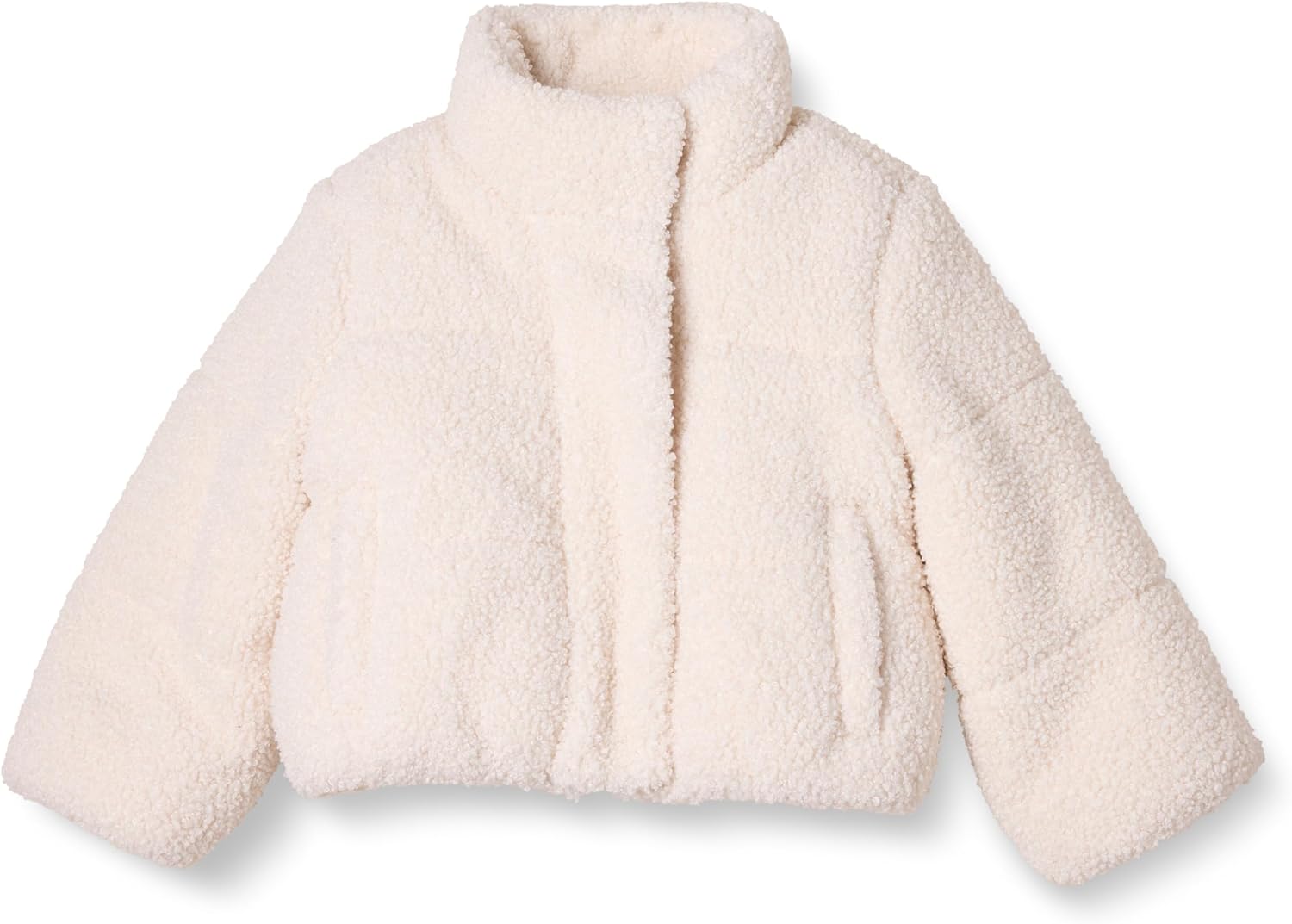 Thumbnail 5 de Amazon Essentials Mädchen kurze Steppjacke mit durchgehendem Reißverschluss (mattes oder Sherpa-Fleece, gesteppt)