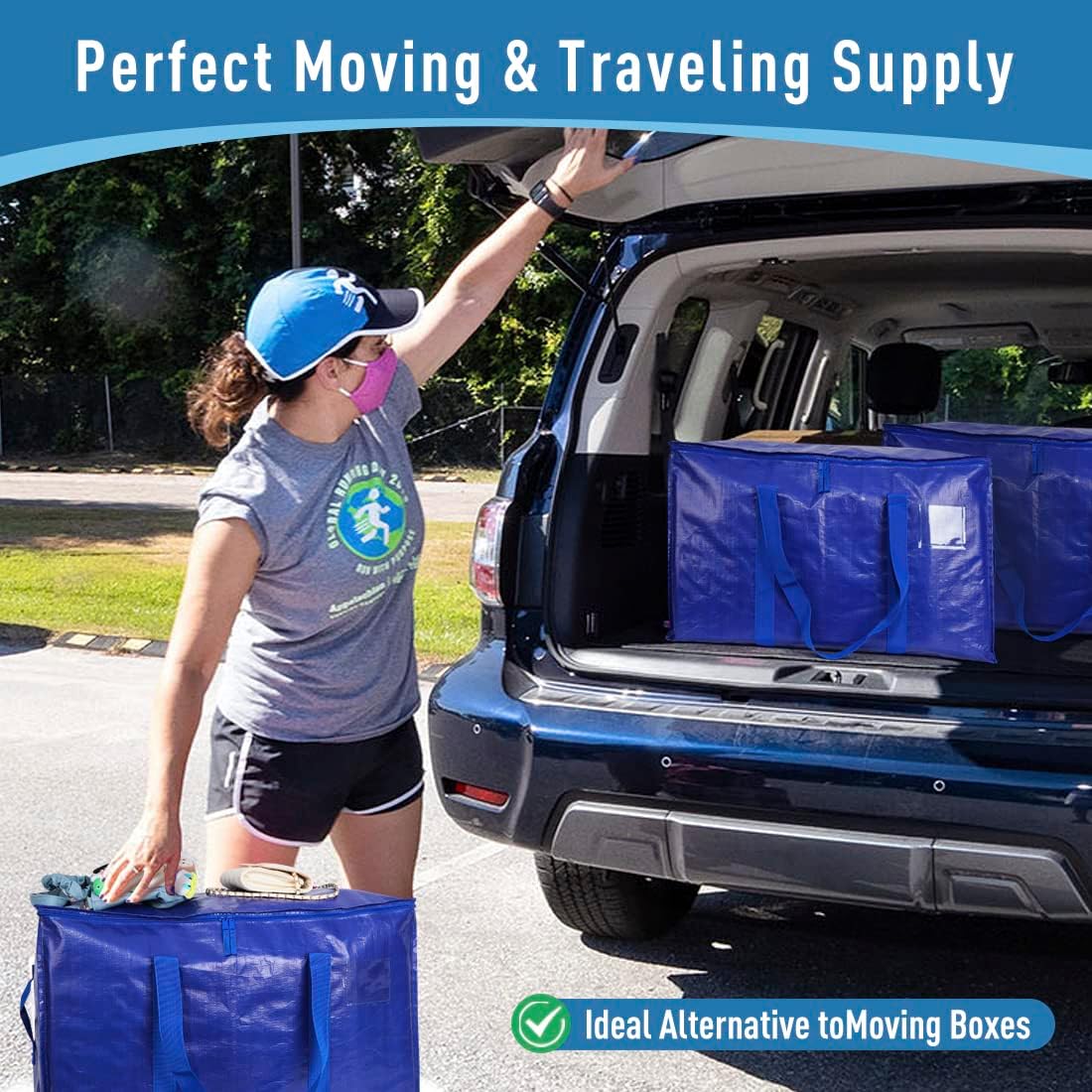 Thumbnail 3 de Heavy Duty Moving Bags Set of 6