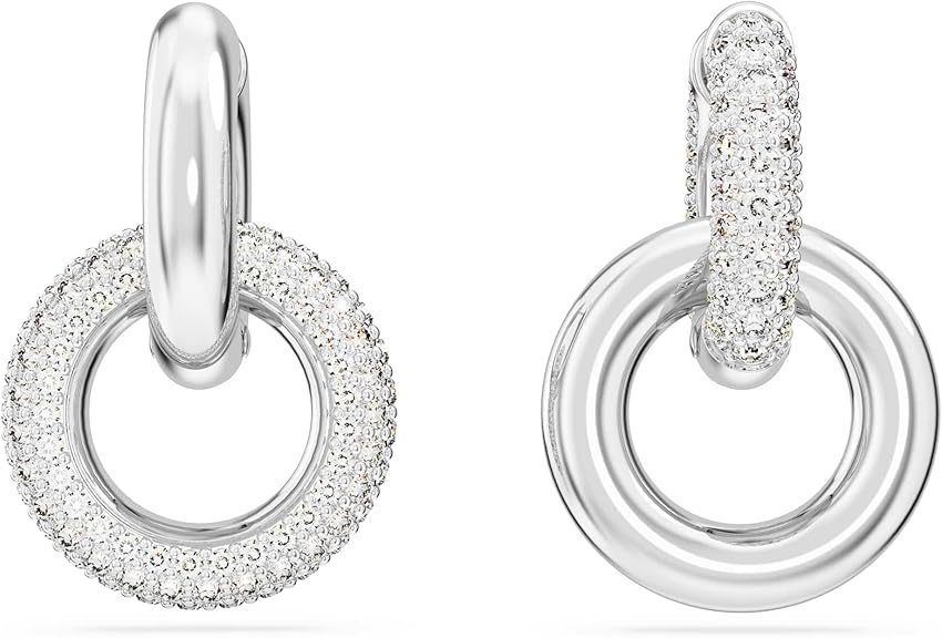 Thumbnail 1 de Swarovski Dextera Pendientes aro Blancos 1 par
