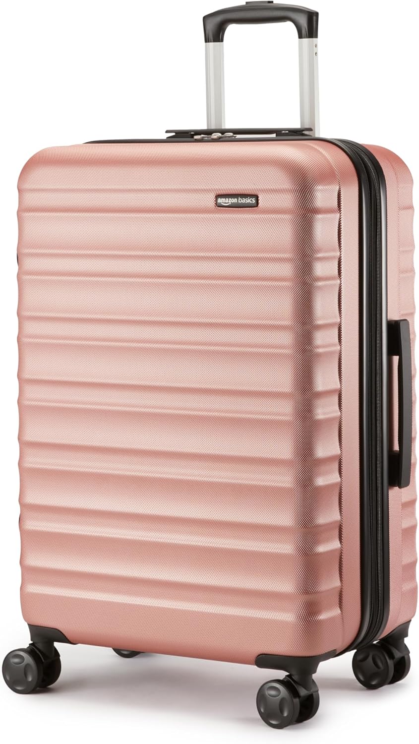Thumbnail 6 de Amazon Basics Valise Rigide Moyenne – Légère, extensible et facile à manœuvrer en bleu marine