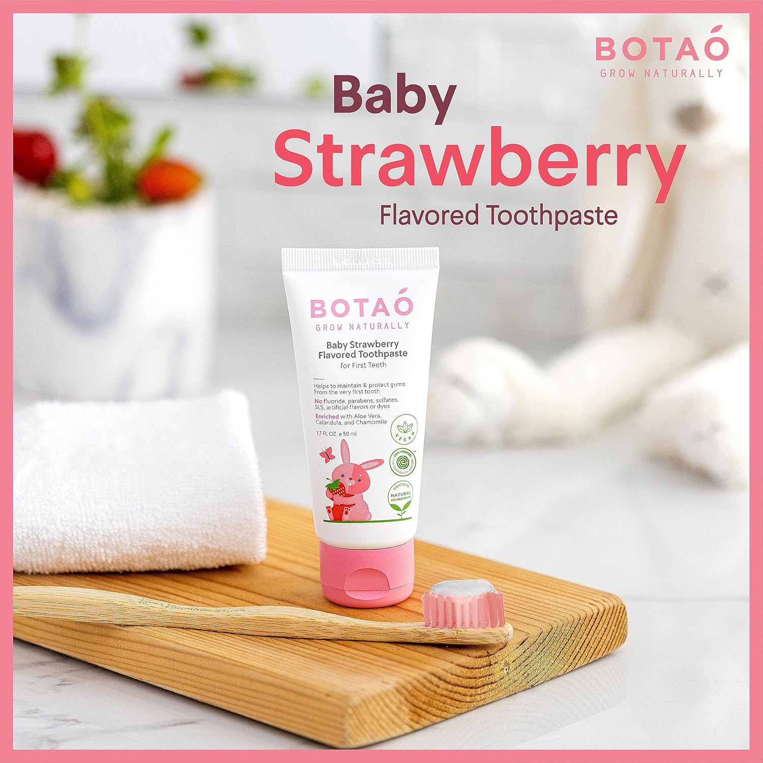 Thumbnail 4 de BOTAO Fluoride Free Baby Toothpaste 1.7 Oz 🦷
