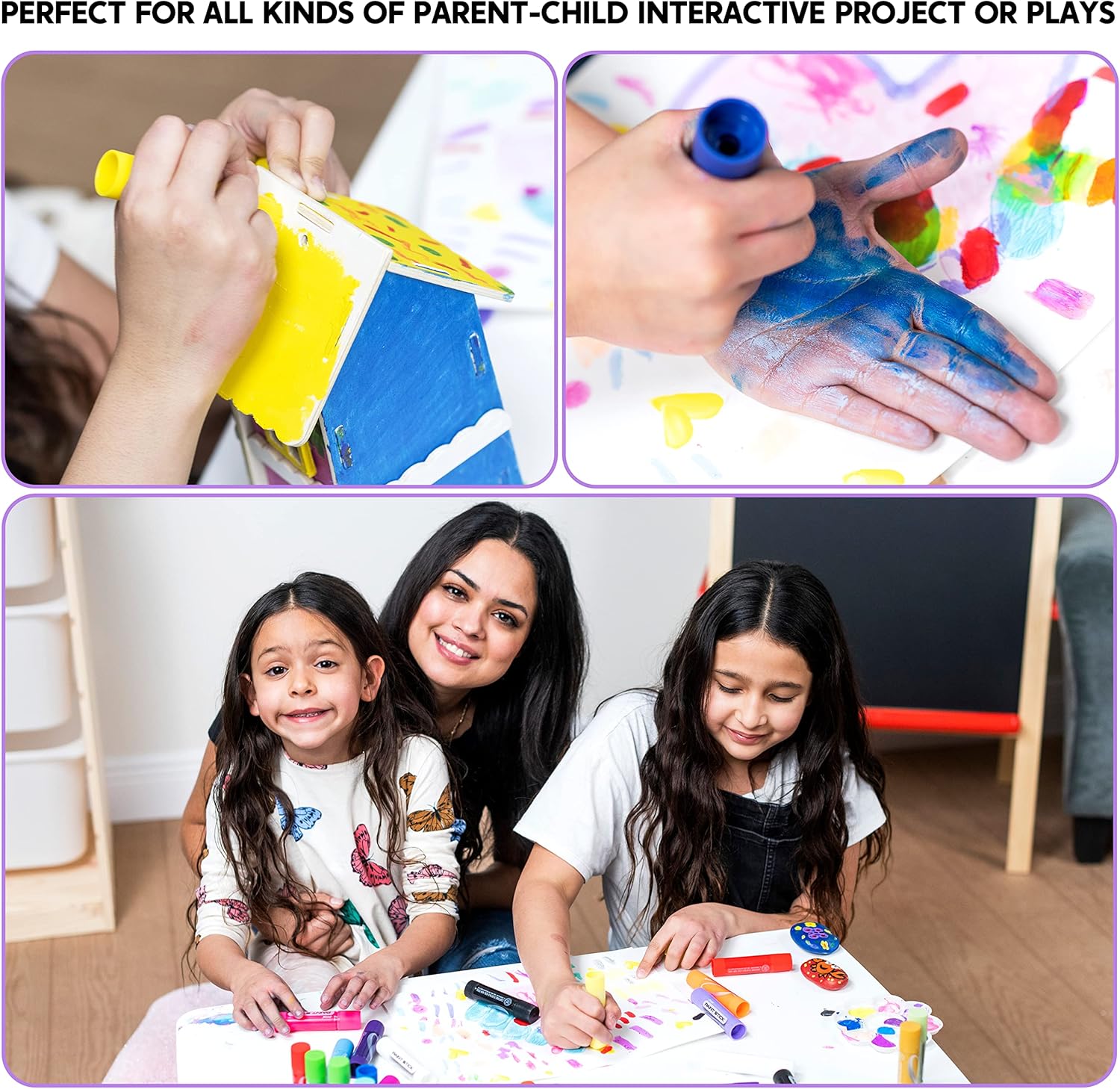 Thumbnail 5 de JOYIN 36-Colour Washable Tempera Paint Sticks for Kids 🎨
