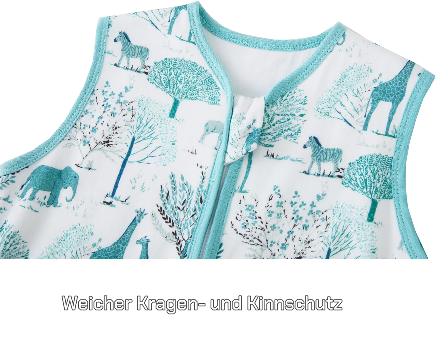 Detalle 2 de Teechodina Baby Schlafsack 1,5 Tog, 2er Pack