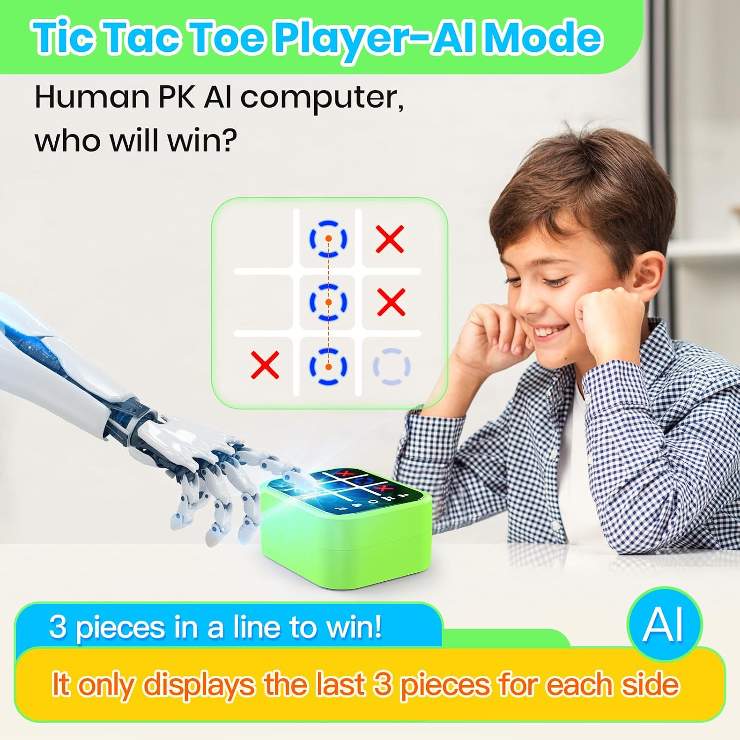 Detalle de Tic-Tac-Toe Game Box, 5-in-1