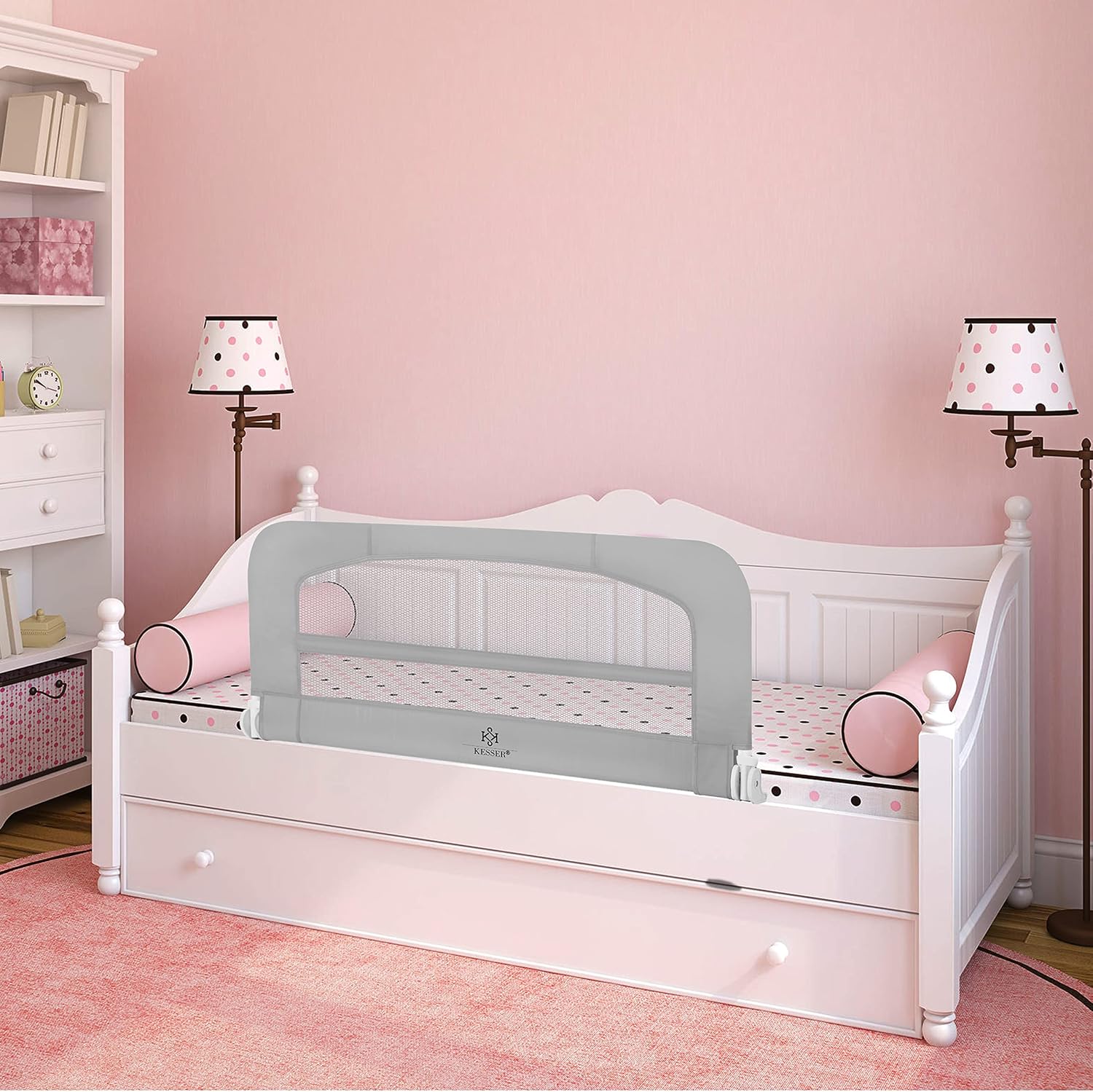 Thumbnail 5 de KESSER® Riel de Cuna 100cm - Barandilla para Niños 🛏️