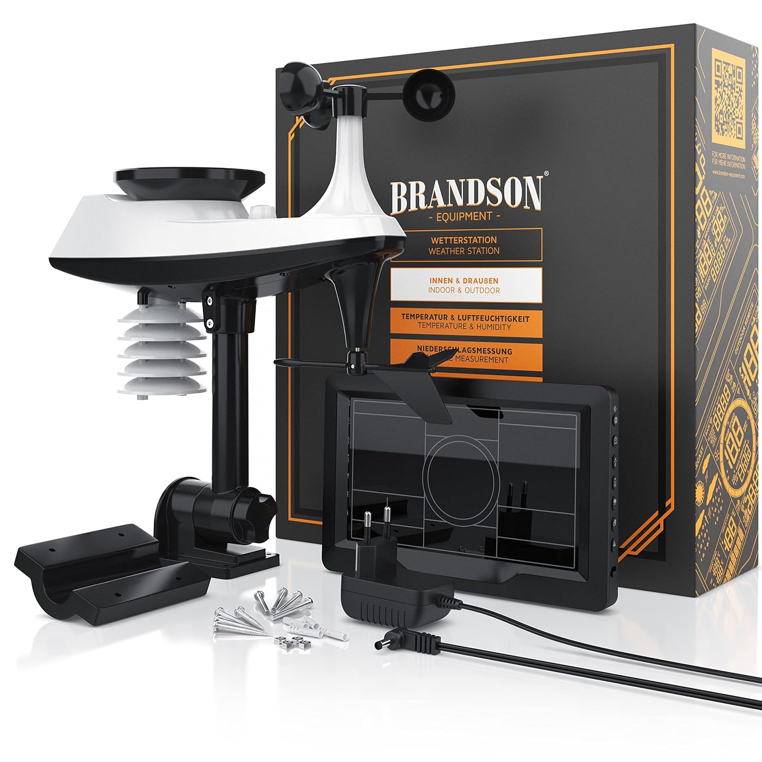 Thumbnail 6 de Brandson Funk-Wetterstation mit 5-in-1 Sensor