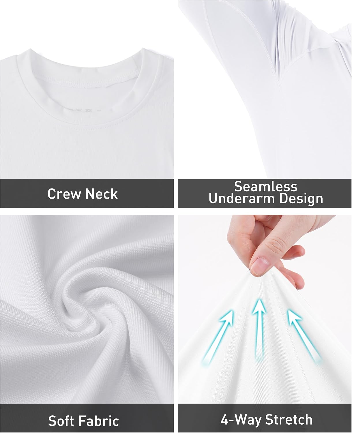 Detalle 2 de Roadbox Compression Base Layer Shirt Long Sleeve