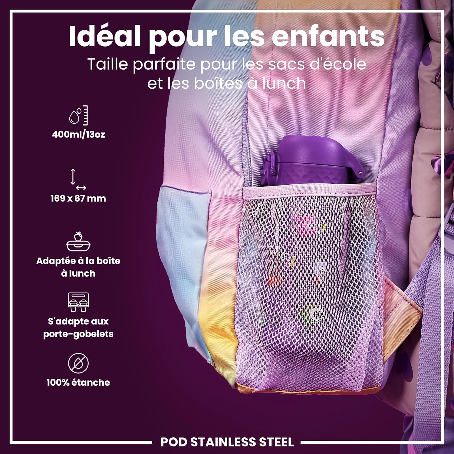 Thumbnail 1 de Ion8 Gourde Enfant 400ml 🥤