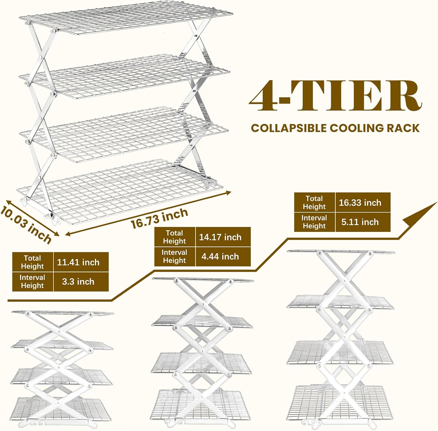 Detalle de BEWOS Cooling Rack, 4-Tier