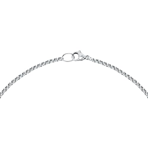 Detalle de Morellato Collana Donna Cuore in Acciaio, Zirconi – Collezione DROPS SCZ1355