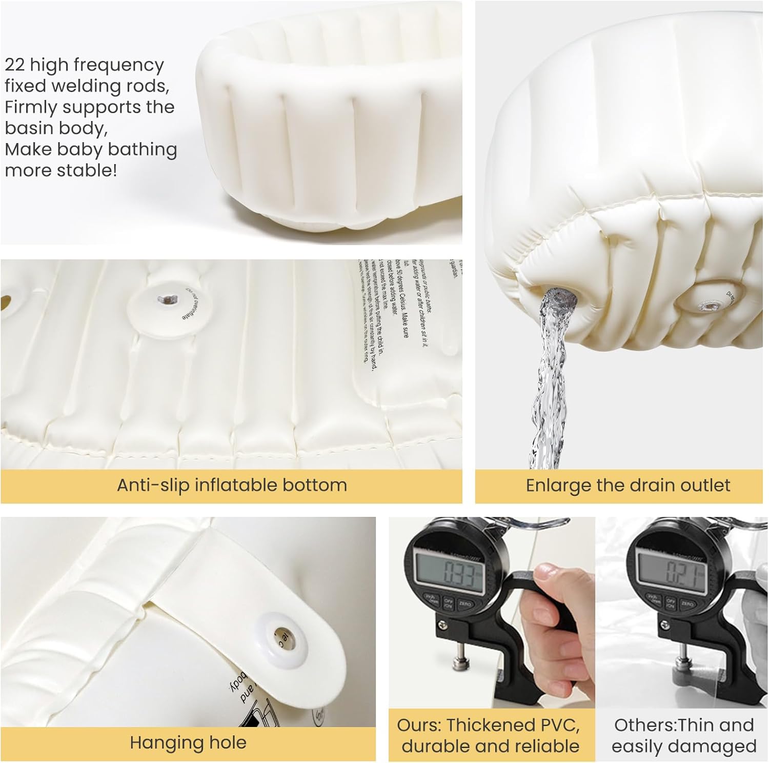 Thumbnail 5 de Inflatable Baby Bath Tub