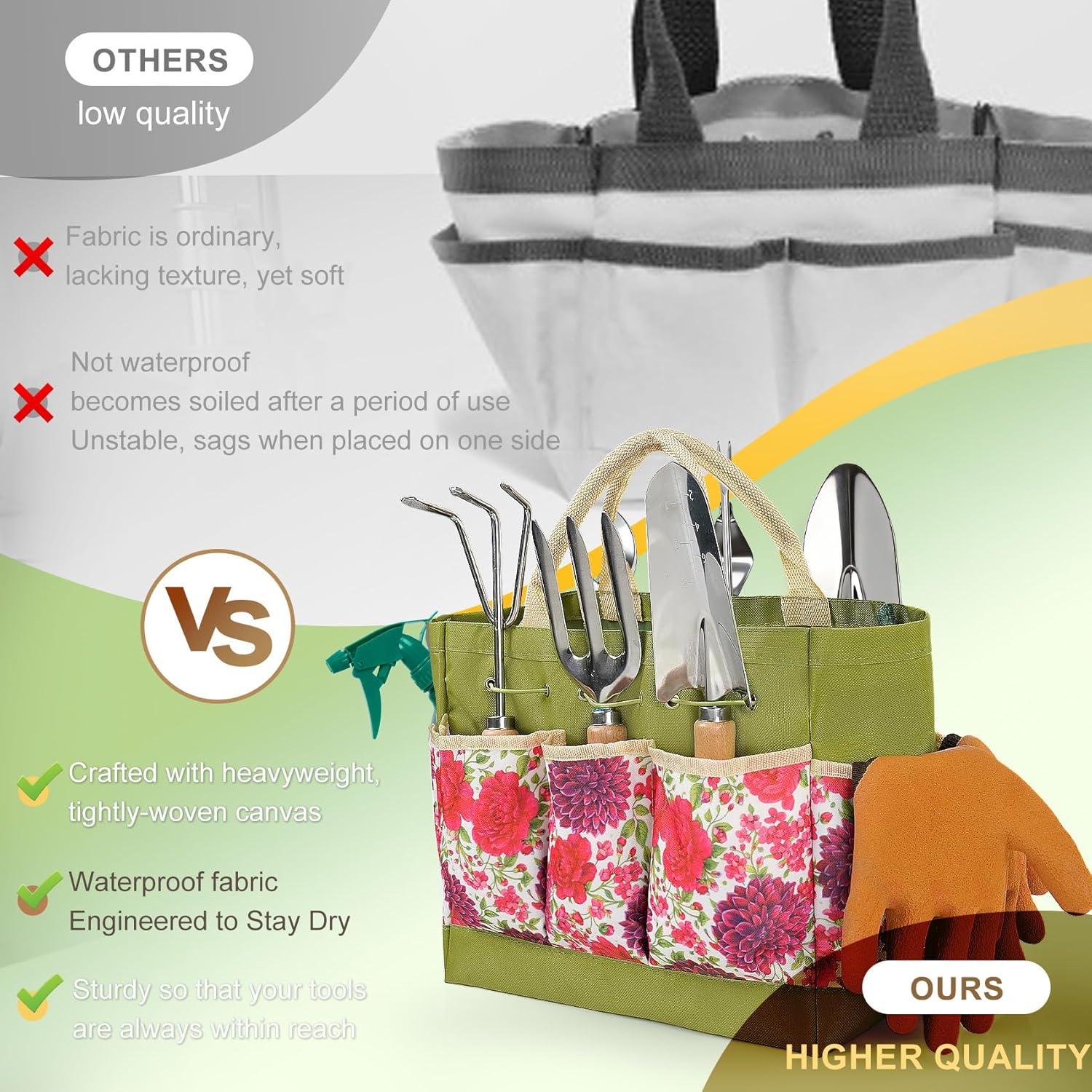Thumbnail 6 de SLARMOR Garden Tools Set 10-Piece for Gardening