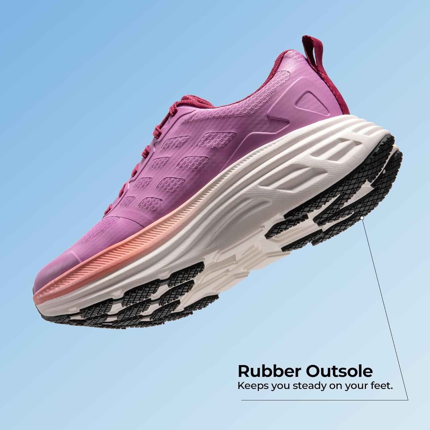 Thumbnail 3 de NORTIV 8 Women's Walking Shoes Cushion Sneakers