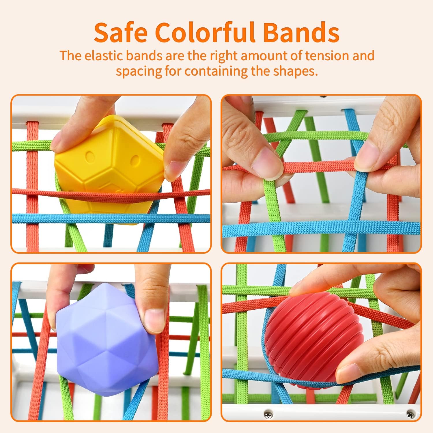 Thumbnail 4 de Mailesi Montessori Baby-Spielzeug ab 1 Jahr – Motorik- & Formsortierer Set (9-teilig)