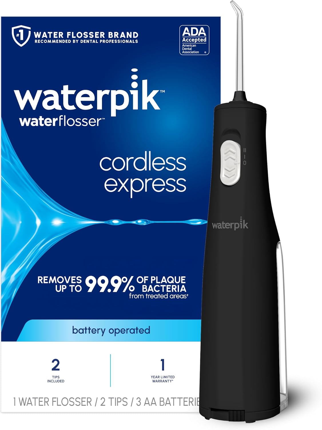 Detalle de Waterpik WF-02 Cordless Water Flosser 5 oz 🦷