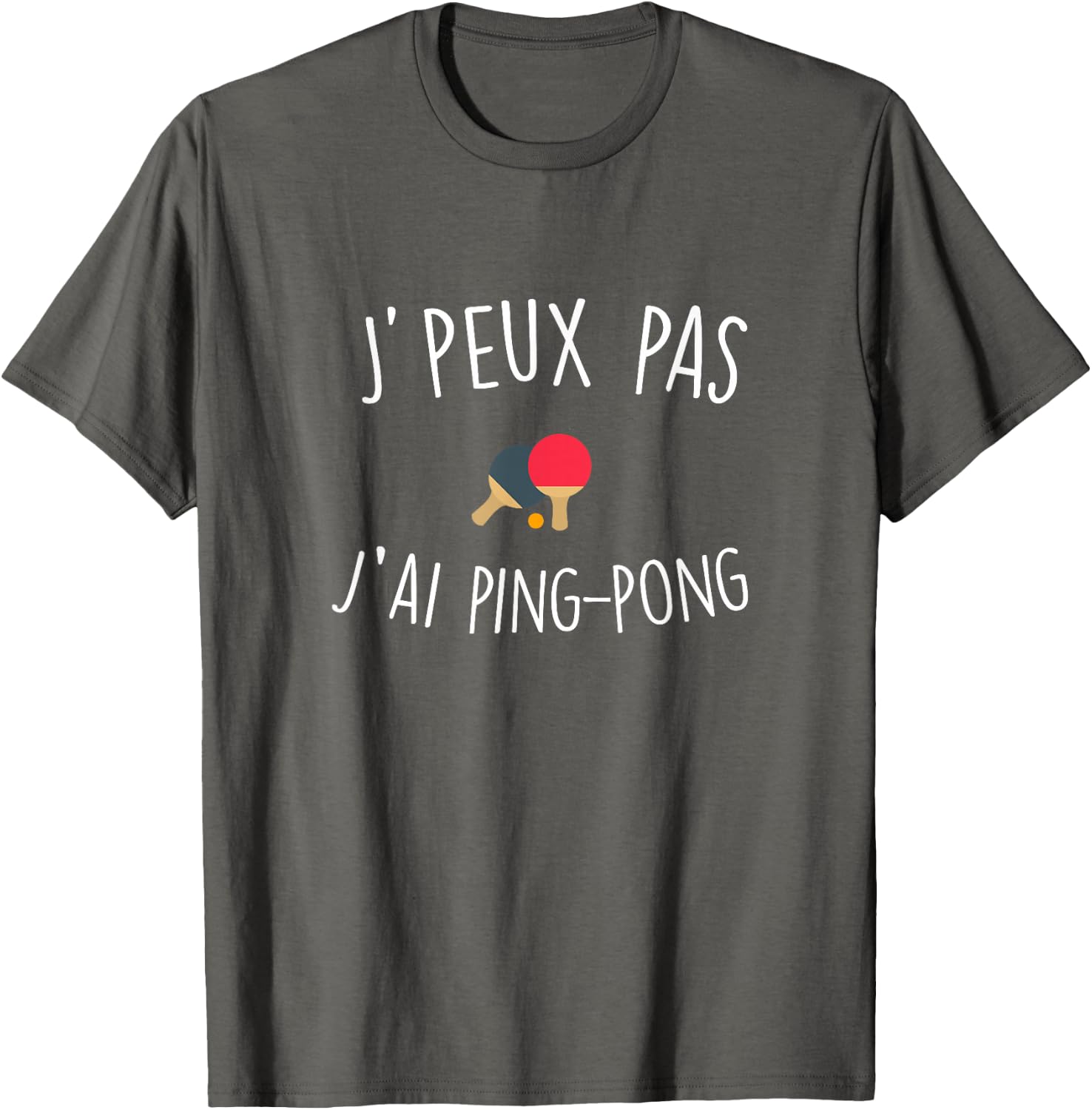 Detalle 2 de Tshirt ping-Pong et Tennis de Table – T‑shirt léger, coupe classique