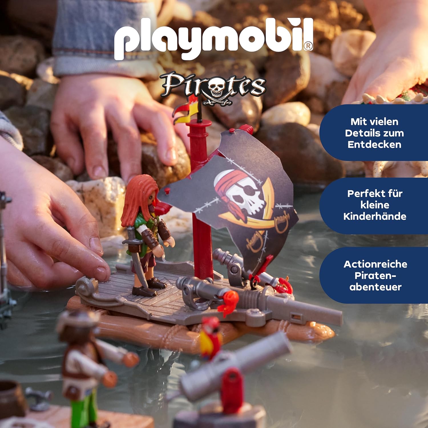 Detalle de Playmobil 71794 Schatzbergung 4 Jahre