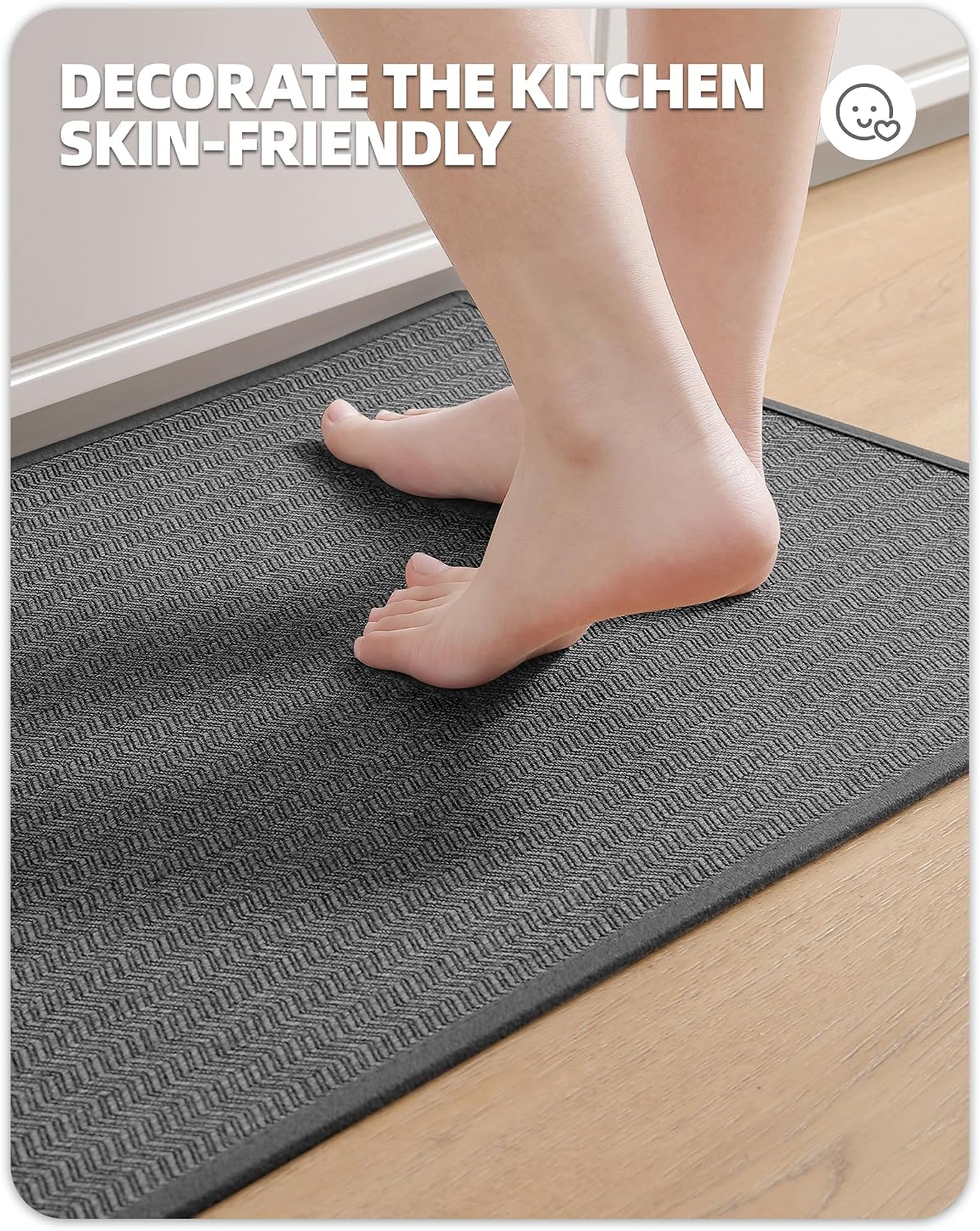 Detalle de COLOR&GEOMETRY Non Slip Runner Rug 44 x 150 cm 🏠