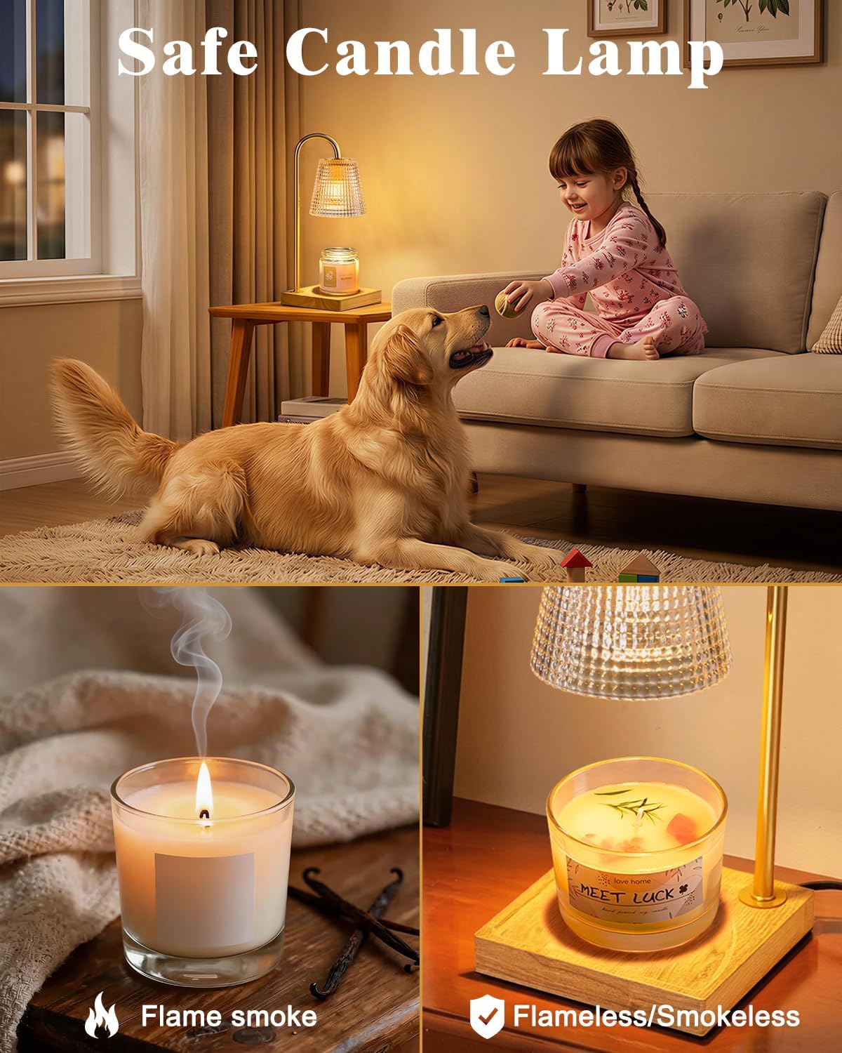 Detalle 2 de Hong-in Candle Warmer Lamp 8H Timer 🕯