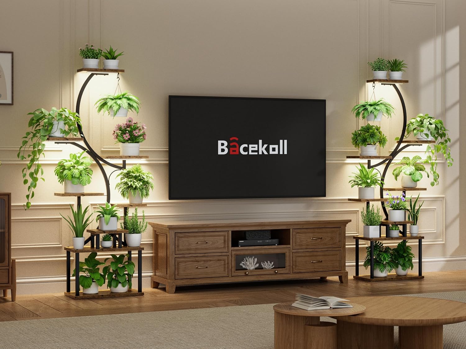 Thumbnail 4 de BACEKOLL 157cm 8‑Tier Plant Stand