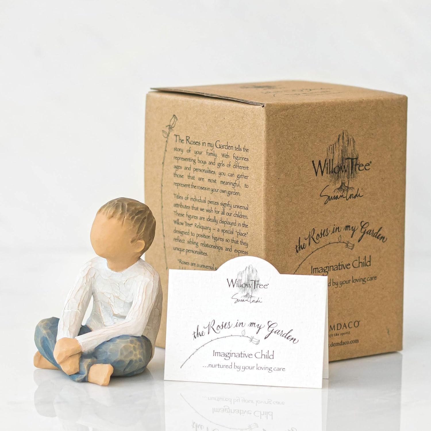 Thumbnail 4 de Willow Tree 26226 Figurina Bambino – 6 cm, Resina dipinta a mano