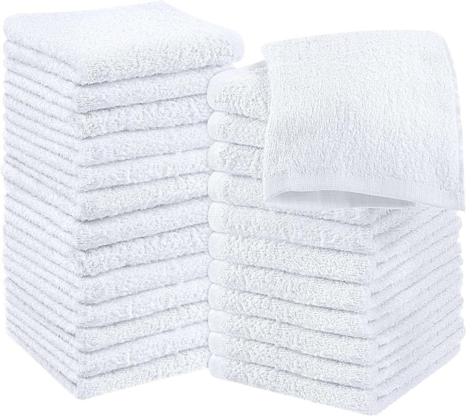 Detalle de Utopia Towels 24er-Pack Waschlappen 30×30 cm 🧽