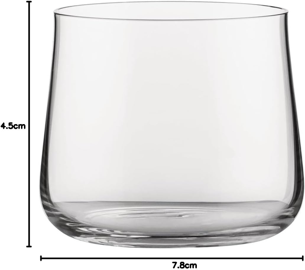 Detalle de Alessi Eugenia NF09/41 bicchiere di design per acqua in vetro cristallino da 39 cl