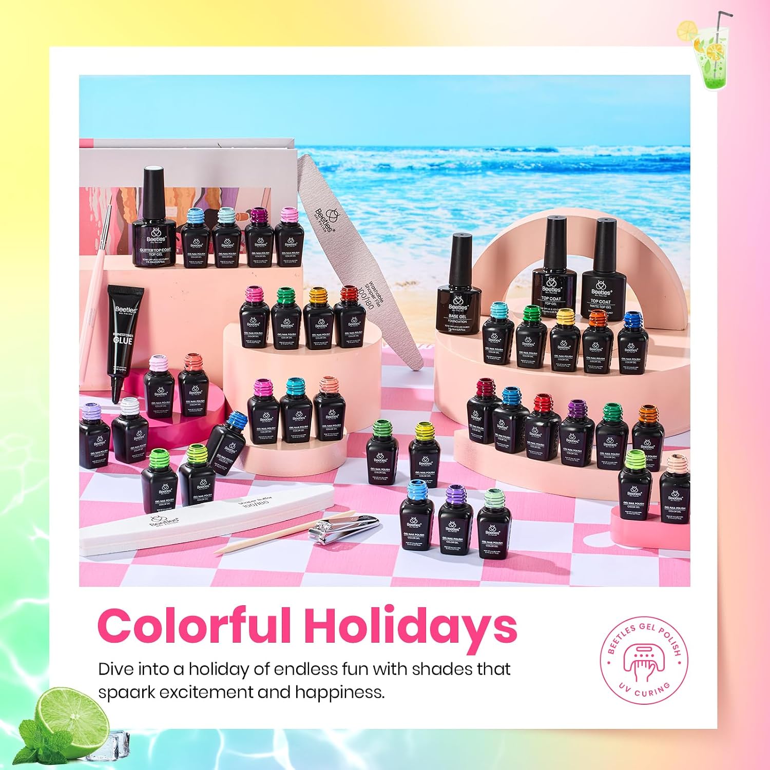 Thumbnail 2 de beetles Gel Polish 36-Color Spring Set