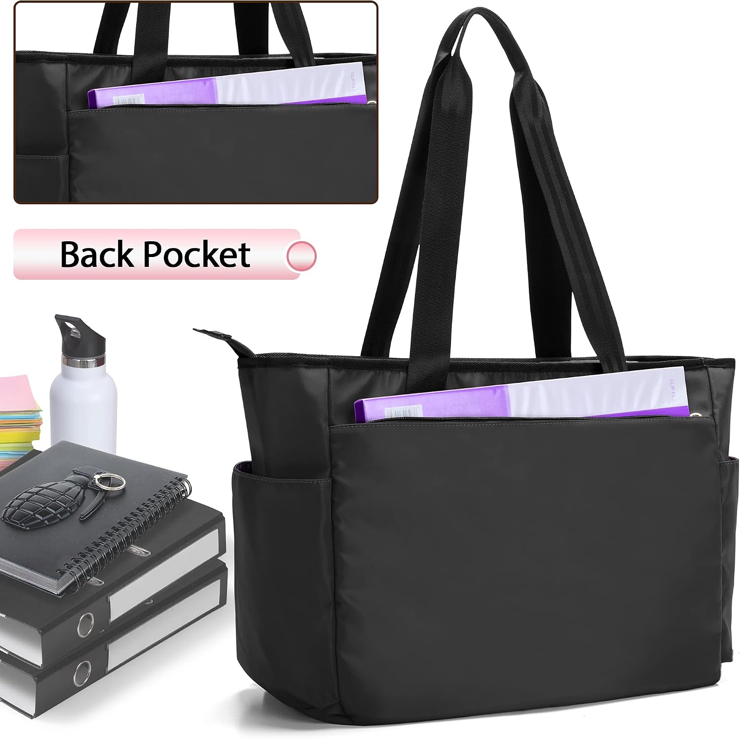 Thumbnail 5 de Damero Portable Teacher Tote Bag 15.6 Inch Laptop Sleeve
