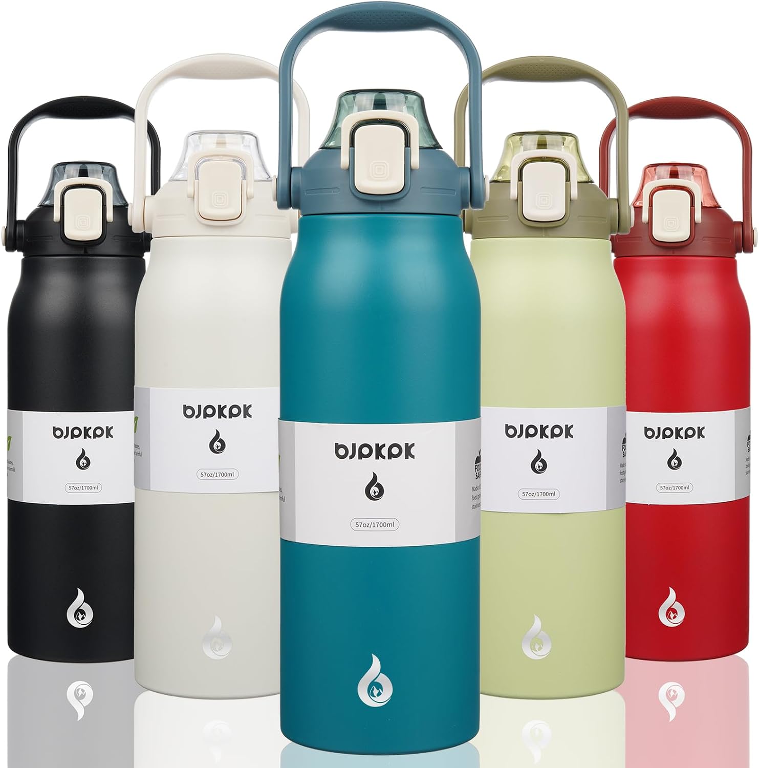 Detalle de BJPKPK Insulated Water Bottle 57 oz