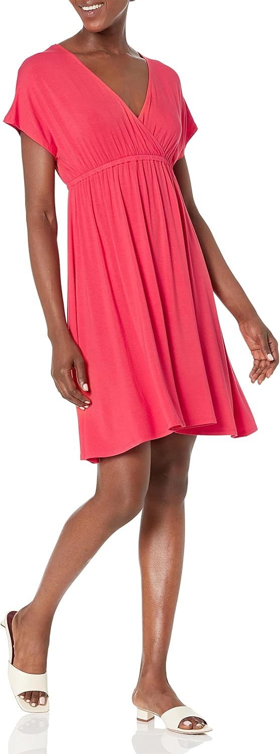Thumbnail 3 de Amazon Essentials Damen Surplice-Kleid (Erhältlich in Übergröße) – LENZING ECOVERO