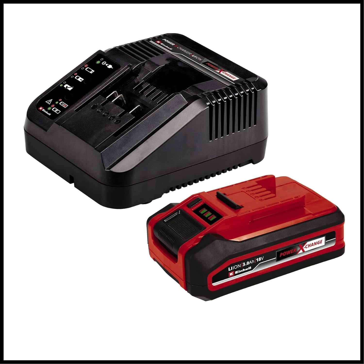 Thumbnail 2 de Einhell 18V Power X-Change 2-in-1 long reach pole hedge trimmer & chainsaw/pruning saw GE-HC 18 Li T