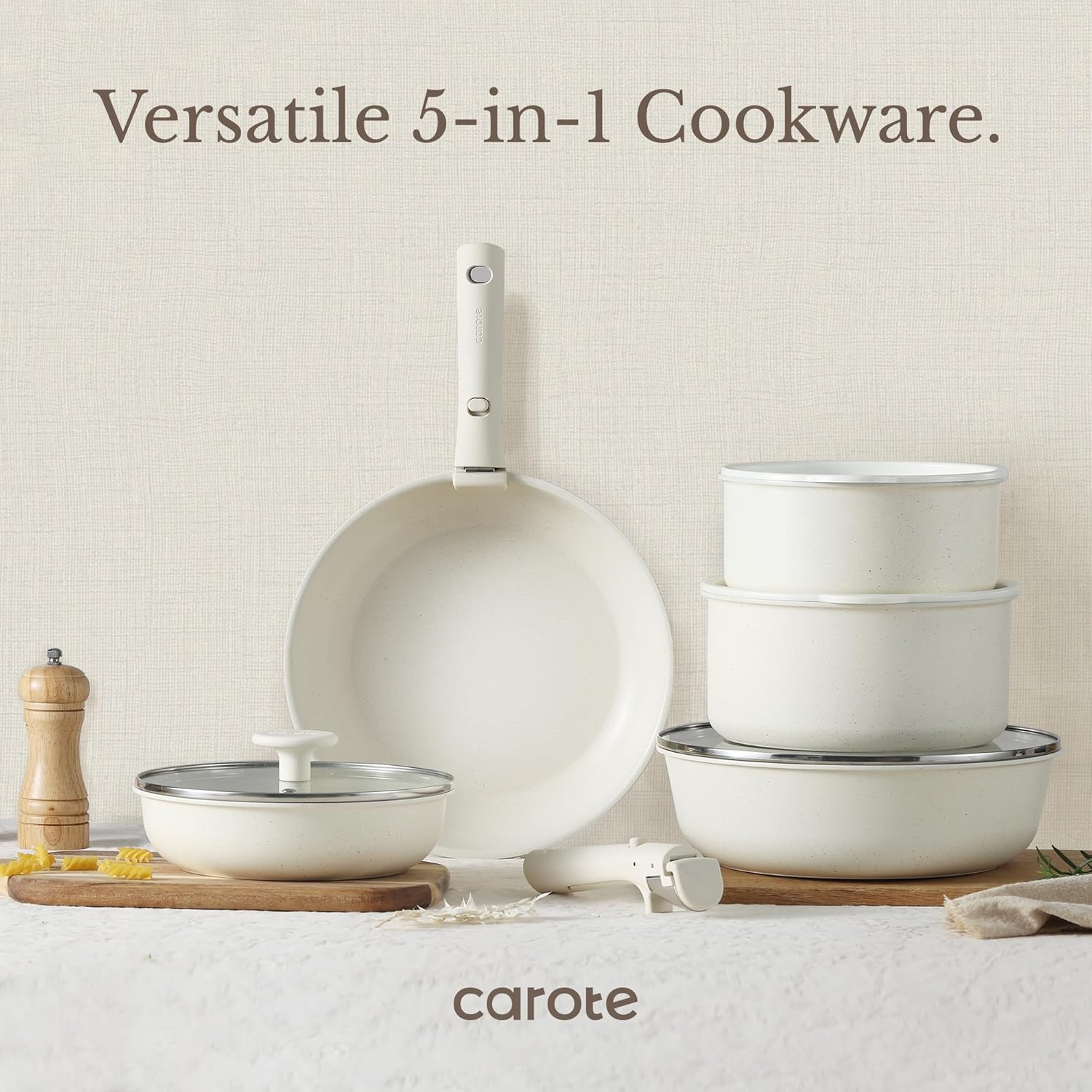Thumbnail 6 de CAROTE 17pcs Nonstick Cookware Set