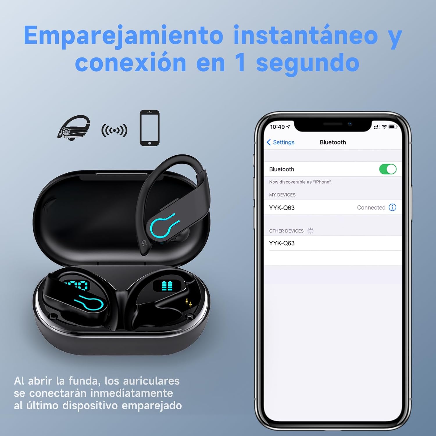 Thumbnail 6 de Paekole Auriculares Open Ear Deportivos