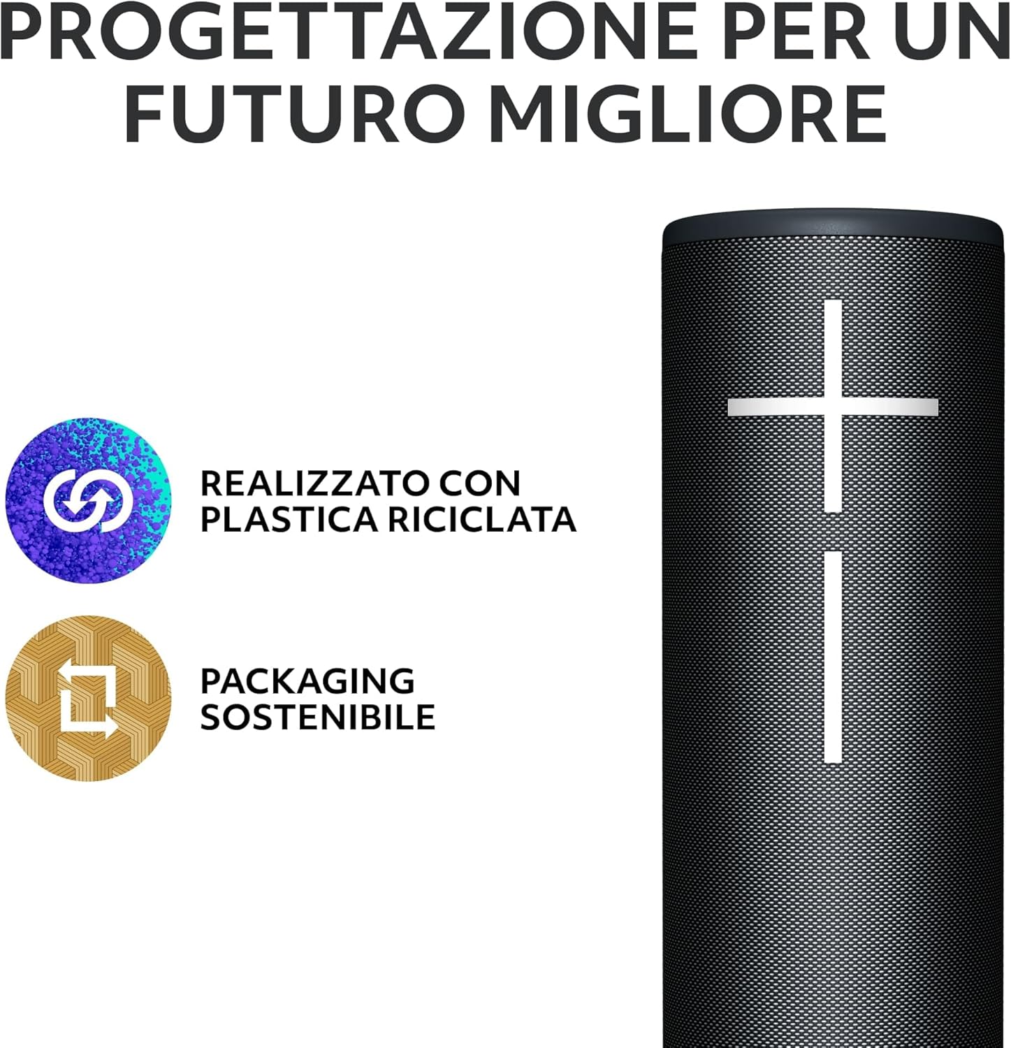 Detalle 2 de Ultimate Ears MEGABOOM 4: altoparlante Bluetooth 360° impermeabile e galleggiante, 20 ore di autonomia
