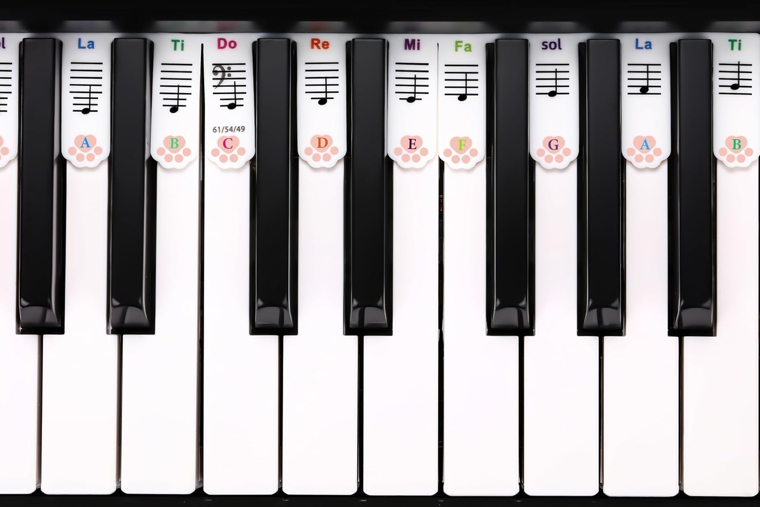 Thumbnail 2 de XynkoreX Piano Keyboard Stickers 88-Key