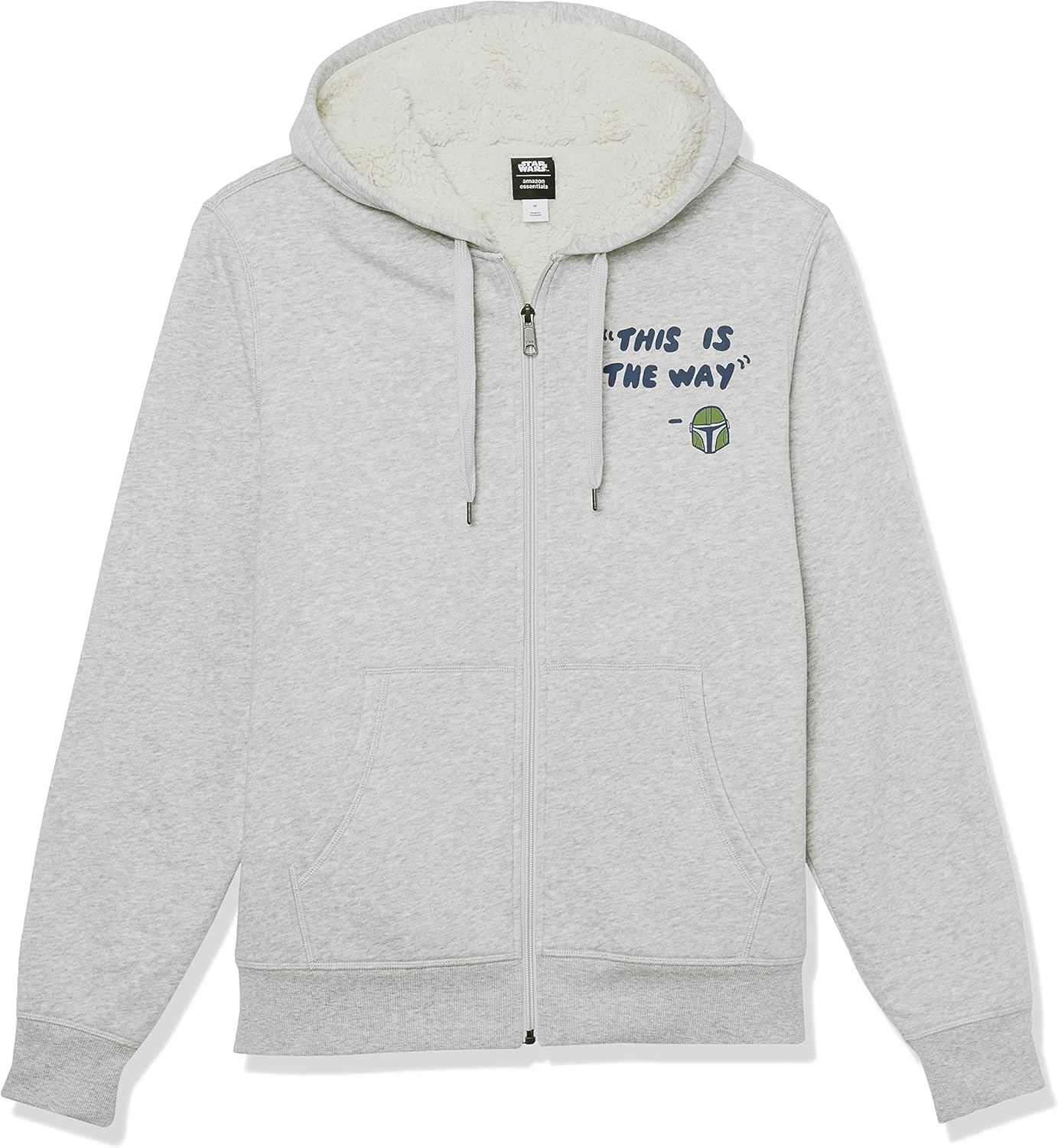 Thumbnail 5 de Amazon Essentials Disney | Marvel | Star Wars Men’s Sherpa-Lined Full-Zip Hoodie Sweatshirt