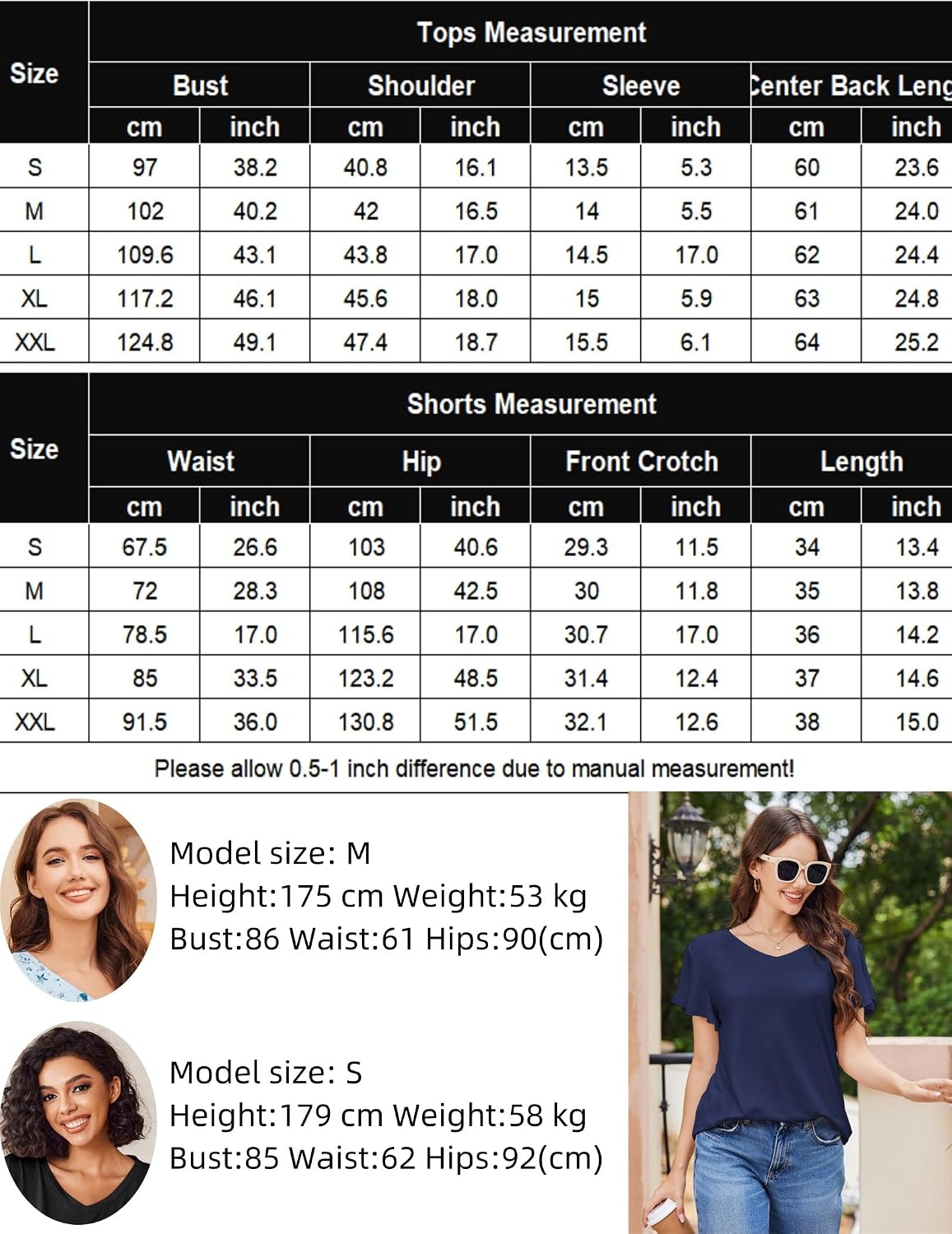 Thumbnail 5 de Ekouaer Pyjama femme lot de 2 S‑XXL léger