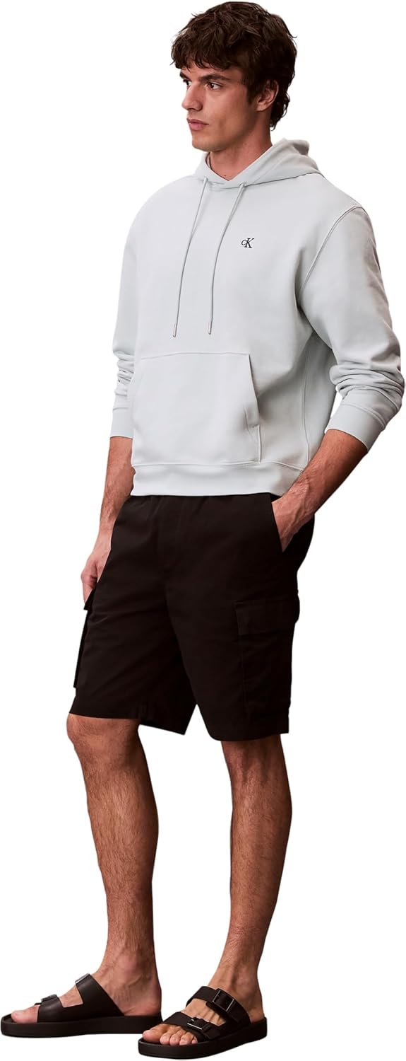 Detalle de Calvin Klein Men’s Cotton Pull-on Knee Length Cargo Shorts