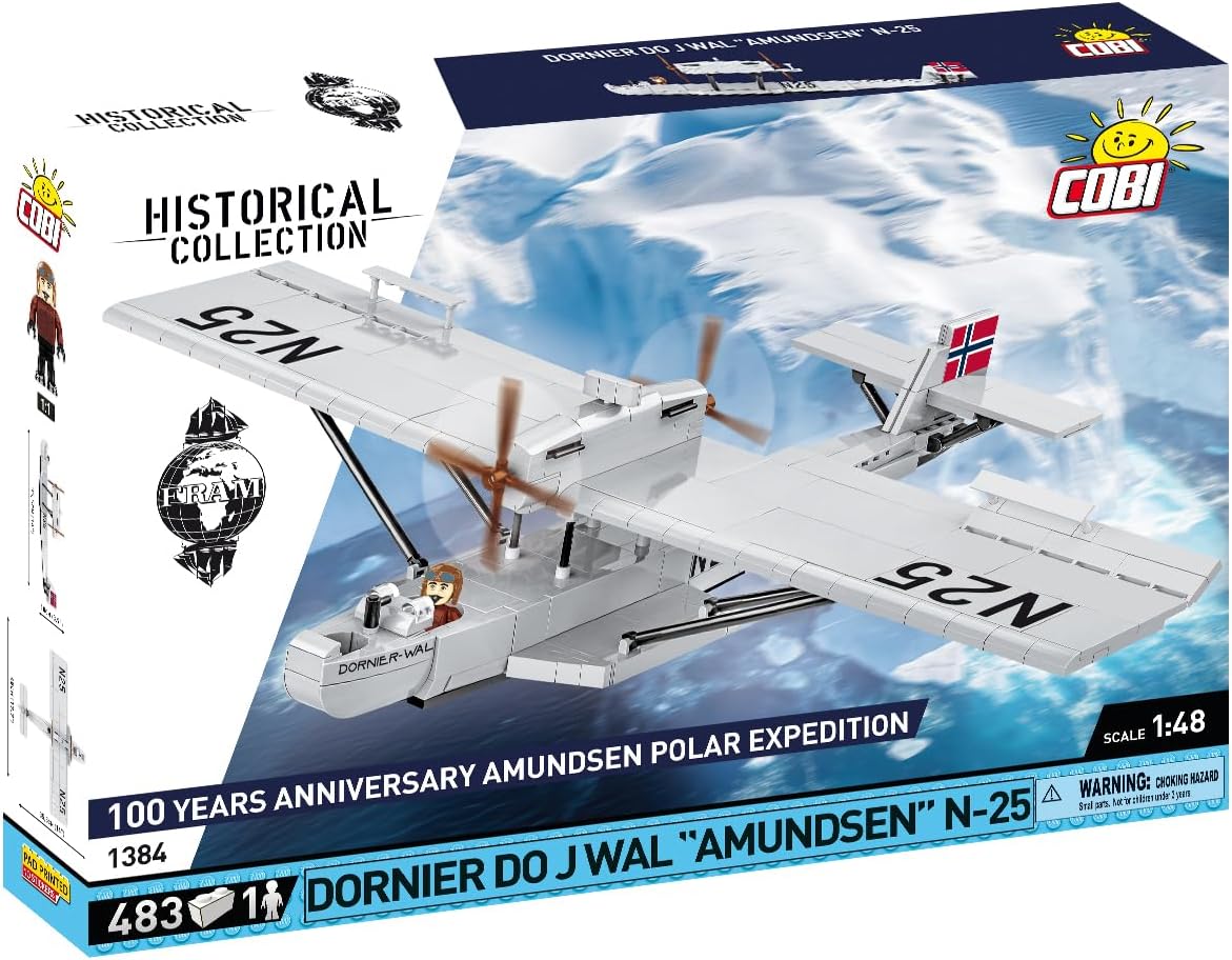 Thumbnail 1 de COBI Dornier Do J Wal Amundsen N-25, Rot – Bausteine made in EU
