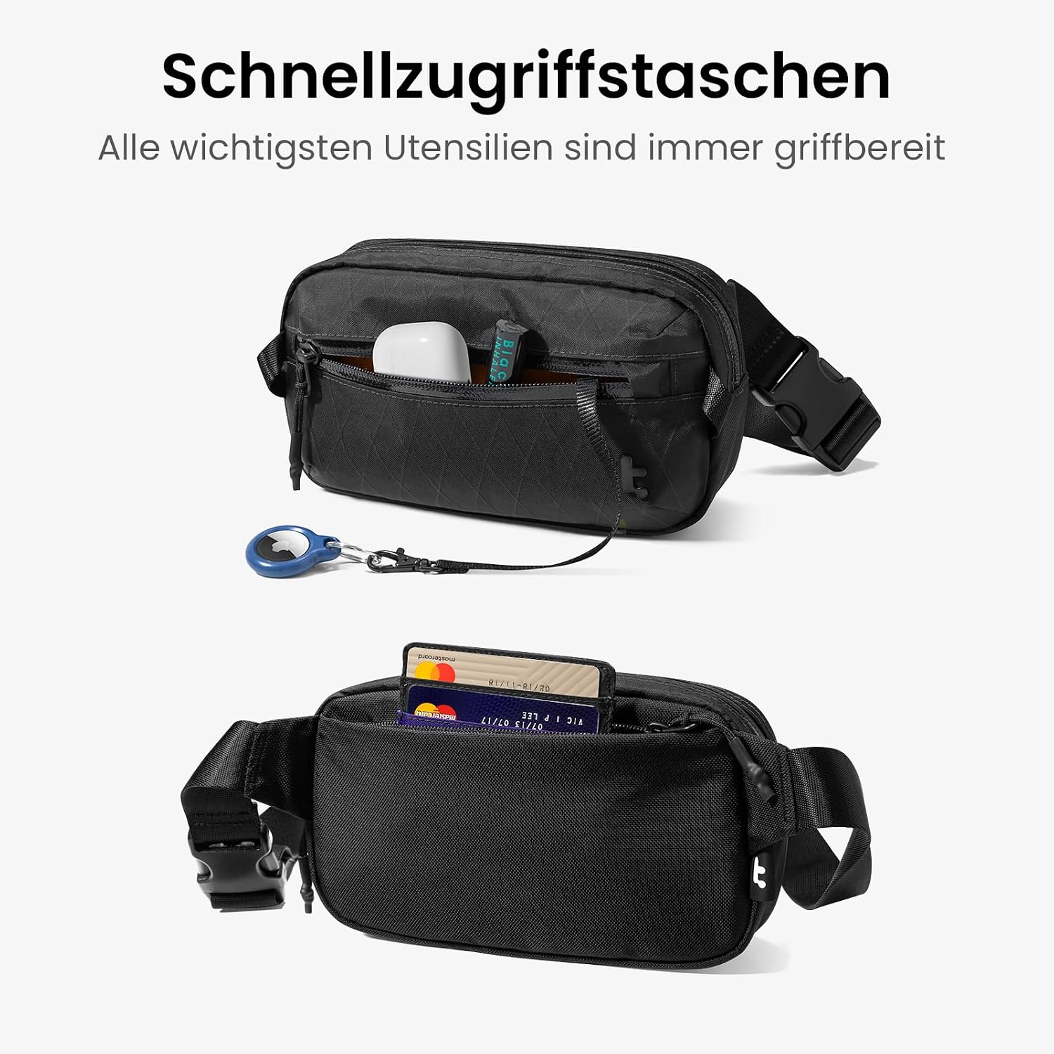 Thumbnail 5 de tomtoc X-Pac Bauchtasche 1,5 L