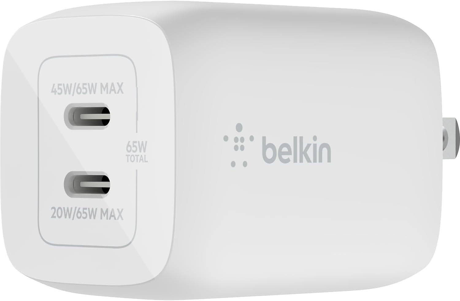 Thumbnail 6 de Belkin 65W Dual USB‑C Charger Block for Phones and Laptops